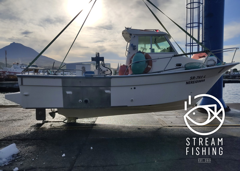 Stream Fishing Boat